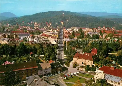 AK / Ansichtskarte Klagenfurt_Woerthersee mit Kreuzbergl Sternwarte Theaterplatz Radetzkystrasse Klagenfurt_Woerthersee