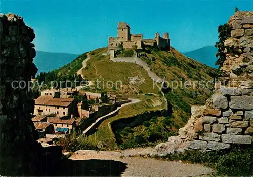 AK / Ansichtskarte Assisi_Umbria Panorama dalla Rocchiccuola Assisi Umbria
