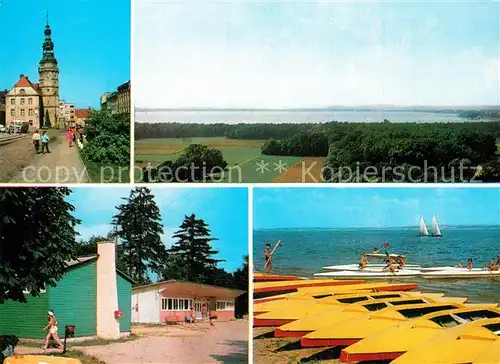 AK / Ansichtskarte Otmuchow Rynek Jezioro Otmuchowskie Osrodek campingowy PTTK Na Jeziarze Otmuchowskim Otmuchow