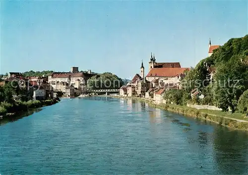 AK / Ansichtskarte Steyr_Enns_Oberoesterreich Schloss Michaelerkirche und Tabor Steyr_Enns