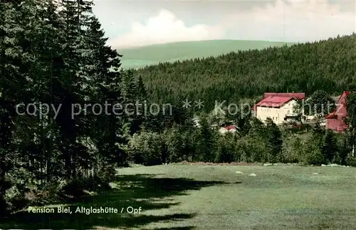AK / Ansichtskarte Altglashuette_Oberpfalz Gasthof Pension Blei im Wald Altglashuette_Oberpfalz