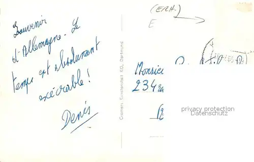 AK / Ansichtskarte Kamen_Westfalen Markt Krankenhaus Bahnhofstrasse Schiefer Turm Hochhaus Edelkirchenhof Zeche Monopol Kamen_Westfalen