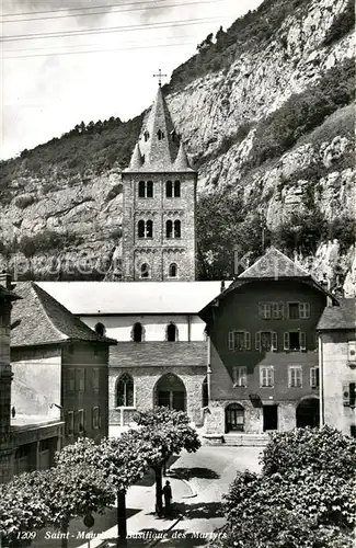 AK / Ansichtskarte Saint_Maurice_VS Basilique Saint_Maurice_VS