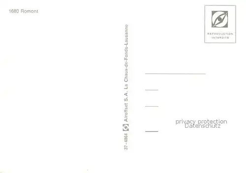 AK / Ansichtskarte Romont_BE  Romont_BE