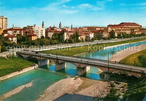 AK / Ansichtskarte Parma_Emilia Romagna Ponte V. Bottego Fliegeraufnahme Parma Emilia Romagna