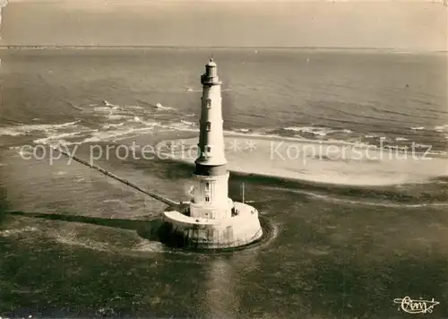 AK / Ansichtskarte Leuchtturm_Lighthouse Royan Phare de Cordouan Vue aerienne  