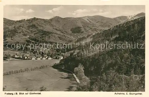 AK / Ansichtskarte Guentherstal Panorama Schwarzwald Guentherstal