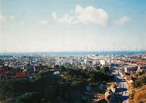 AK / Ansichtskarte Cherbourg_Octeville_Basse_Normandie Vue generale sur la ZUP et Cherbourg Cherbourg_Octeville