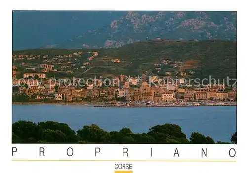 AK / Ansichtskarte Propriano Panorama Propriano