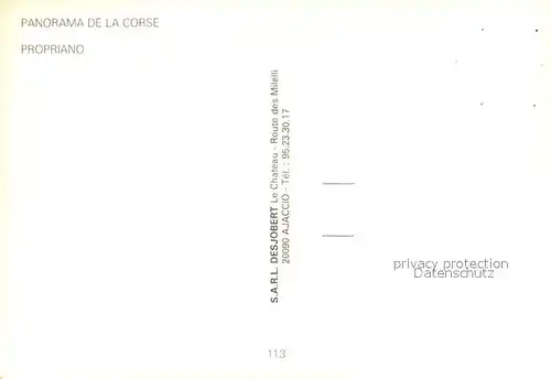 AK / Ansichtskarte Propriano Ansicht vom Hafen aus Propriano