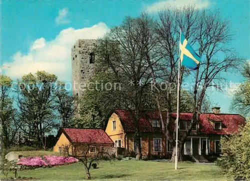 AK / Ansichtskarte Sigtuna Sankt Pers Ruin och Praestgarden Sigtuna