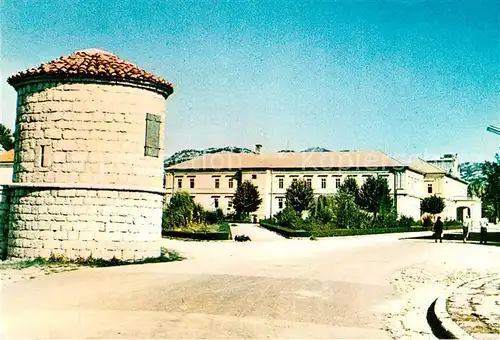 AK / Ansichtskarte Cetinje Teilansicht Turm Cetinje