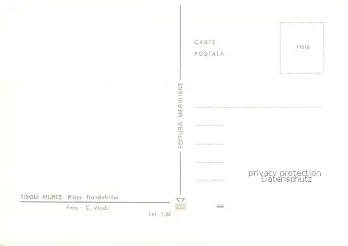 AK / Ansichtskarte Tirgu_Mures Piata Trandafirilor Tirgu Mures