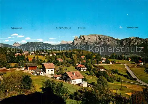 AK / Ansichtskarte Klobenstein_Ritten Panorama Dolomiten Klobenstein_Ritten