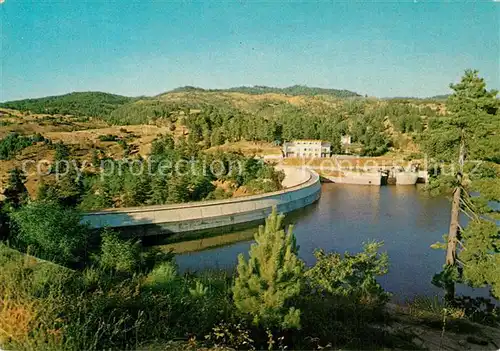 AK / Ansichtskarte Sila_Calabria Diga del Lago Cecita Staumauer 