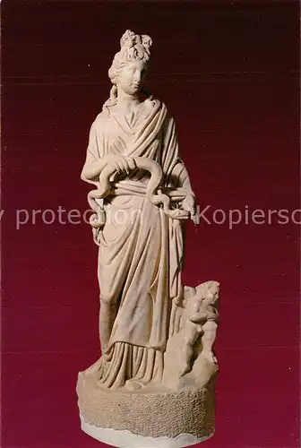 AK / Ansichtskarte Skulpturen Cos Statue of Hygeia 