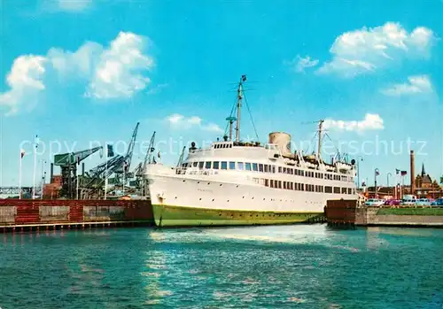 AK / Ansichtskarte Schiffe_Ships_Navires Malm? Tagf?rjan Malm?hus 