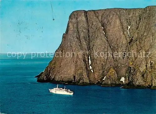 AK / Ansichtskarte Schiffe_Ships_Navires North Cape Norway 