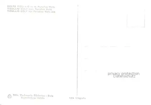 AK / Ansichtskarte Portofino_Vetta Panorama Golfo Tigullio Portofino Vetta