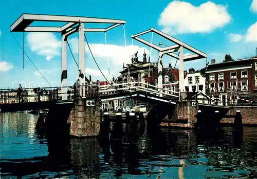 AK / Ansichtskarte Haarlem Gravestenenbrug over het Spaarne Haarlem