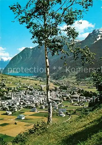 AK / Ansichtskarte Poschiavo Panorama Blick ins Tal Alpen Poschiavo