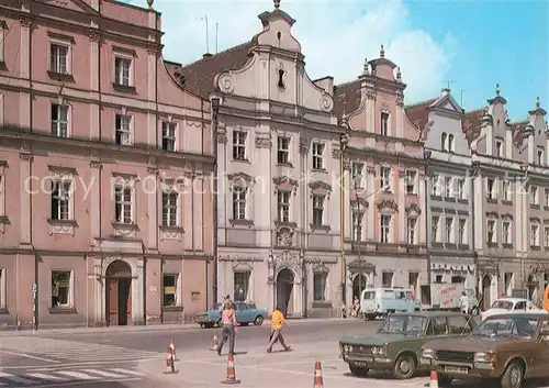 AK / Ansichtskarte Opole_Oberschlesien Kamieniczki w Rynku Mietshaeuser Marktplatz Opole_Oberschlesien