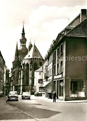 AK / Ansichtskarte St_Wendel Hauptstrasse Dom St_Wendel