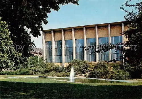 AK / Ansichtskarte Witten_Ruhr Stadtbad Hallenbad Parkanlagen Witten Ruhr