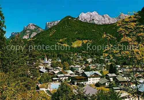 AK / Ansichtskarte Lofer mit Reiter Steinberge Lofer