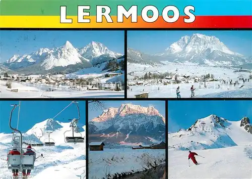 AK / Ansichtskarte Lermoos_Tirol Skigebiet Lermoos Tirol