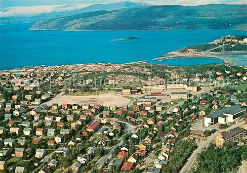 AK / Ansichtskarte Kirkenes Fliegeraufnahme  Kirkenes