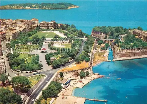 AK / Ansichtskarte Korfu_Corfu Fliegeraufnahme Korfu Corfu