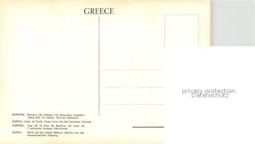 AK / Ansichtskarte Corfu Fliegeraufnahme Corfu