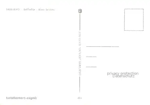 AK / Ansichtskarte Sarajevo  Sarajevo