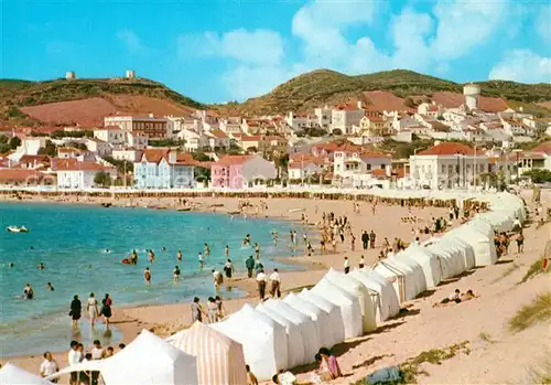 AK / Ansichtskarte Porto_Portugal S. Martinho do Porto Strand Porto Portugal