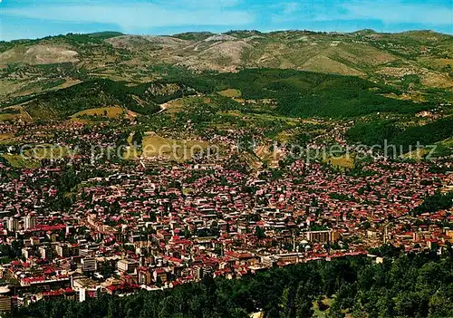 AK / Ansichtskarte Sarajevo Fliegeraufnahme Sarajevo