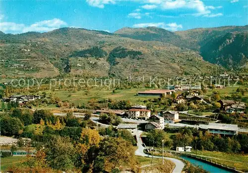 AK / Ansichtskarte La_Salle_Siniscola Panorama Pont Stazione Ferroviaria 