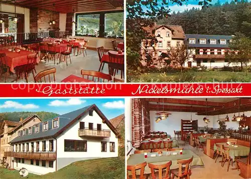 AK / Ansichtskarte Nickelsmuehle Gaststaette Nickelsmuehle 