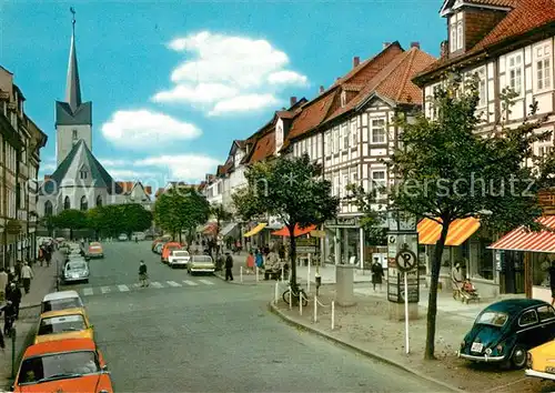 AK / Ansichtskarte Duderstadt Marktstrasse und St. Servatiuskirche Duderstadt