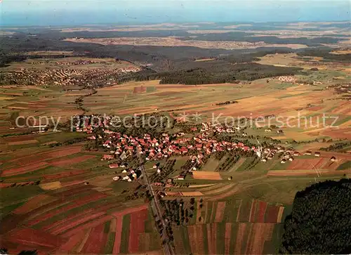 AK / Ansichtskarte Spielberg_Altensteig Fliegeraufnahme Spielberg_Altensteig