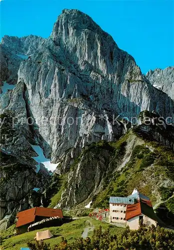 AK / Ansichtskarte Wilder_Kaiser Stripsenjochhaus mit Totenkirchl Griesneralm Wilder Kaiser