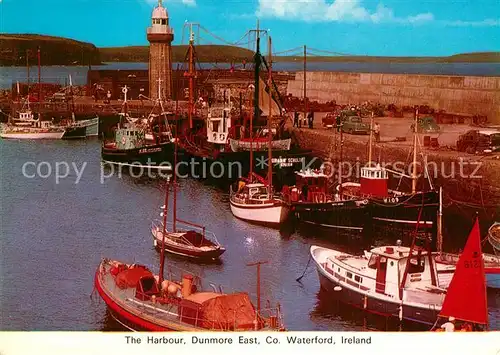 AK / Ansichtskarte Dunmore_UK Harbour Waterfront 