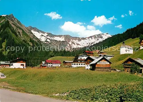 AK / Ansichtskarte Baad_Mittelberg_Kleinwalsertal  Baad_Mittelberg