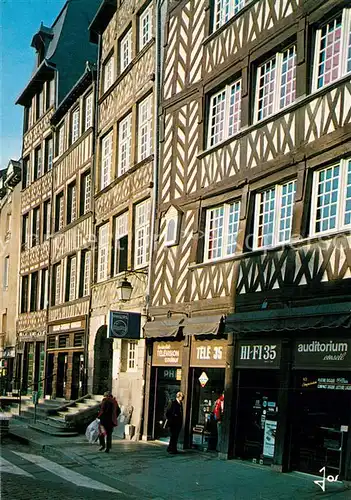 AK / Ansichtskarte Rennes_Ille et Vilaine Veilles maisons a colombages Place du Champ Jacquet 