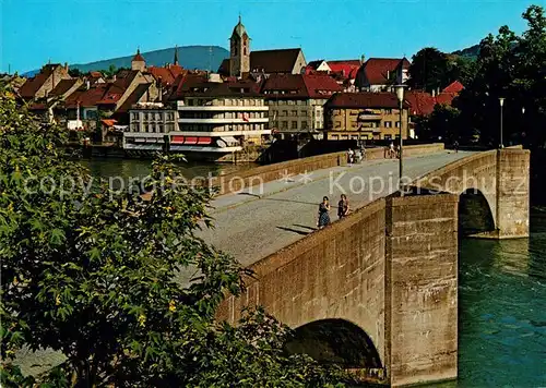 AK / Ansichtskarte Rheinfelden_AG Rheinbr?cke Rheinfelden AG