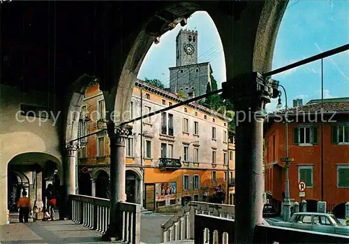 AK / Ansichtskarte Gemona_del_Friuli Loggia Botton Sec XVI e Piazza Municipio Gemona_del_Friuli