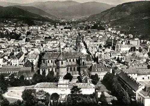 AK / Ansichtskarte Guebwiller_Elsass Fliegeraufnahme Ecole Normale de Jeunes Filles Guebwiller_Elsass