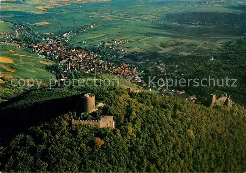 AK / Ansichtskarte Ribeauville_Haut_Rhin_Elsass Fliegeraufnahme  Ribeauville_Haut