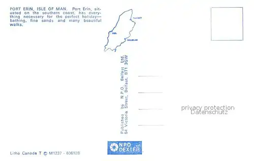 Port_Erin Harbour Fishing boats Landscape Port_Erin