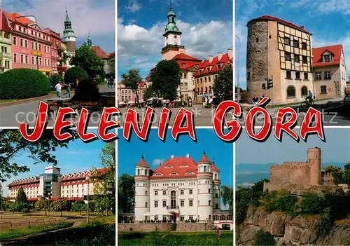 Jelenia_Gora_Hirschberg_Schlesien Kaplice Ratusz Baszta Grodzka Hotel Mercure Palac w Wojanowie Zamek Chojnik Jelenia_Gora